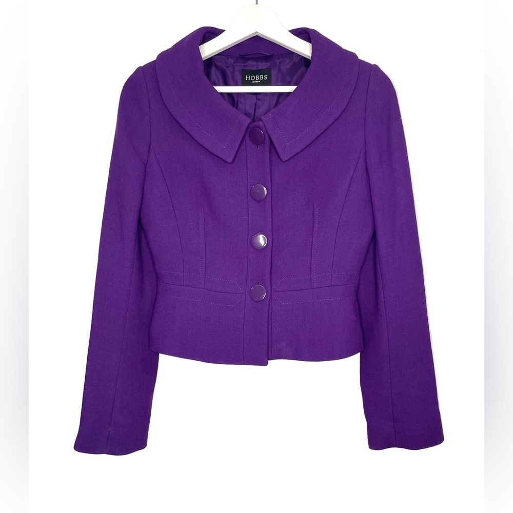 Hobbs - Purple Blazer